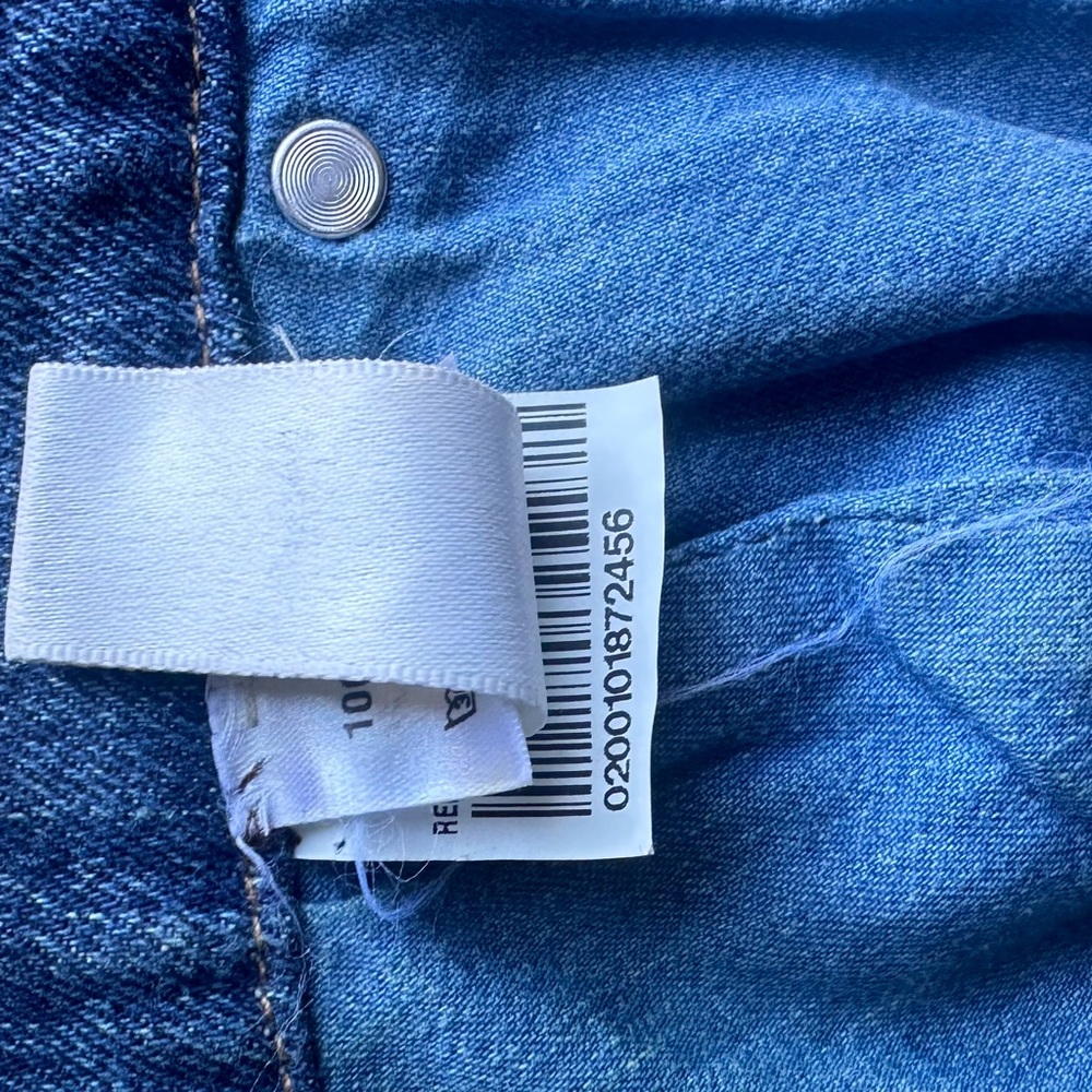 Authentic!!!!!! Red Valentino Denim Patchwork Bra… - image 8